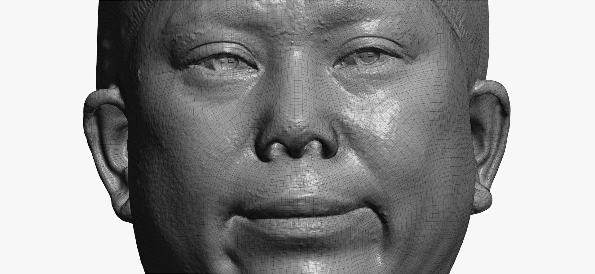 Mei Human Head Dimpler AU14 Raw Scan 3D - TurboSquid 1737467