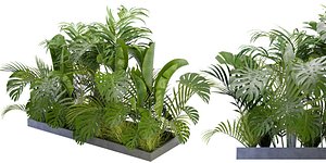 Collection plant vol 300 - blender model 3D model