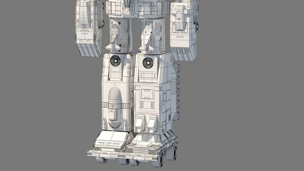 modelo 3d Voltron también conocido como Dairugger VX - TurboSquid 1747302