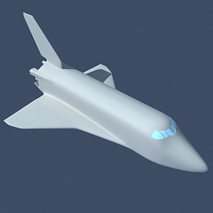 3d model soviet buran shuttle