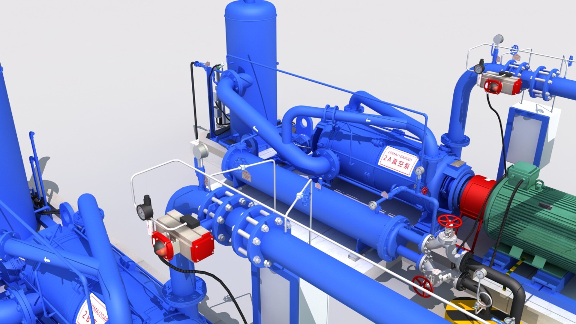 Vacuum Water Pump 3D Model - TurboSquid 2210303