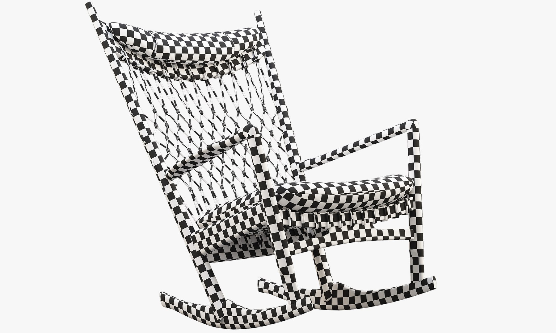 Pp124 rocking online chair