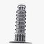 Cartoon Tower of Pisa