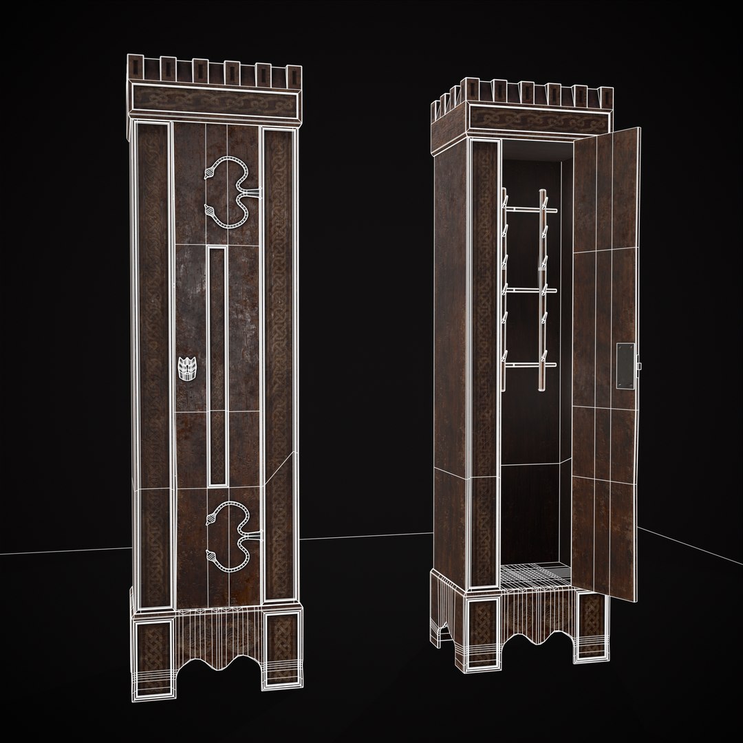 Rustic Medieval Cloak Wardrobe 3D model https://p.turbosquid.com/ts-thumb/Y5/kDmXV8/Zn/32/png/1668711737/1920x1080/fit_q87/0aac91f8d221d32fc65c94dcd0205f459be90f79/32.jpg