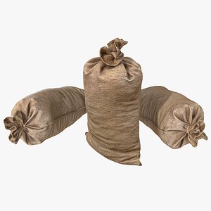 3d model sack fabric