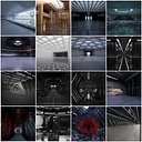 16 Sci-fi Interiors Set
