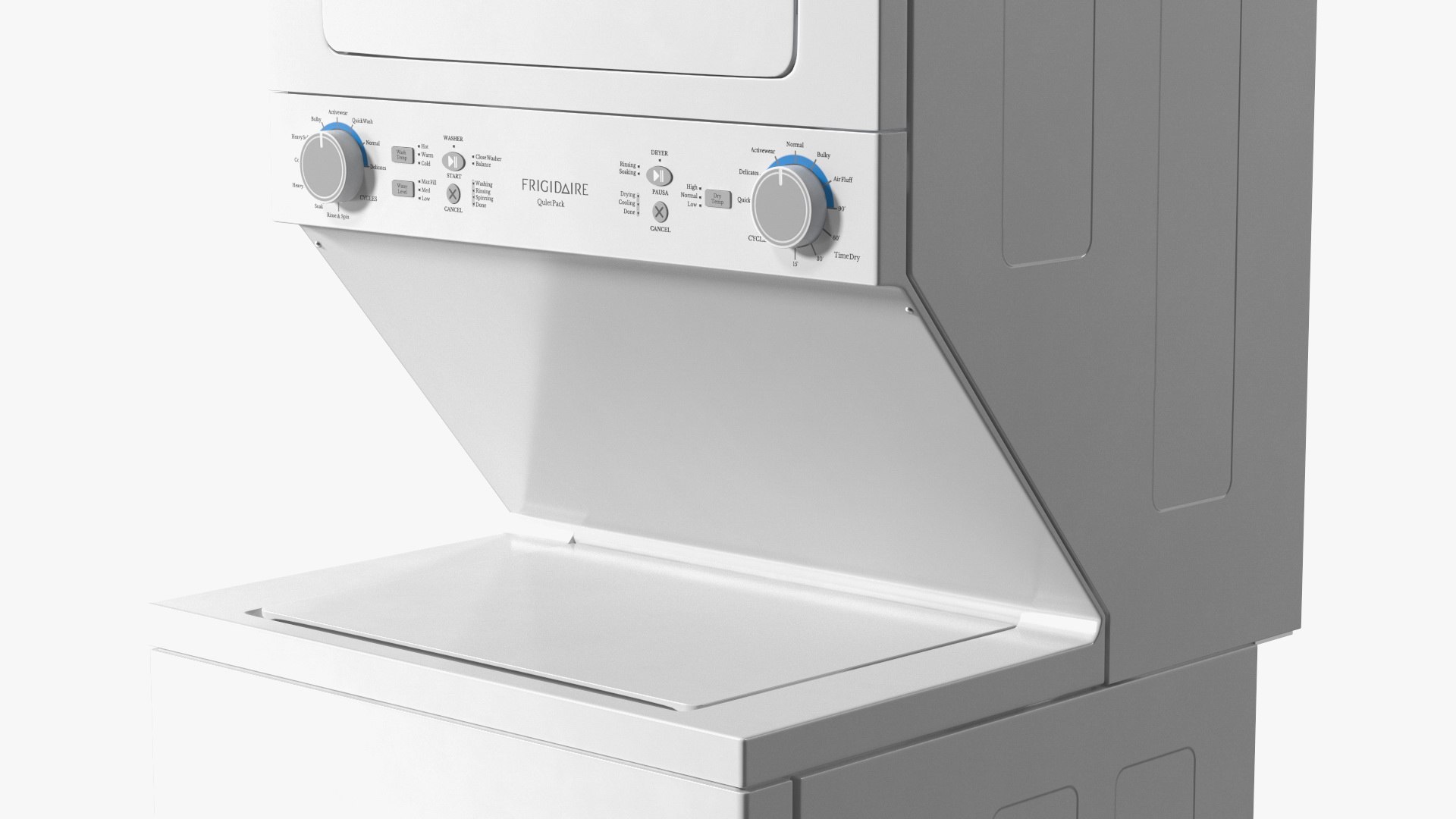 Frigidaire Washer Dryer Laundry Center 3D TurboSquid 2097634