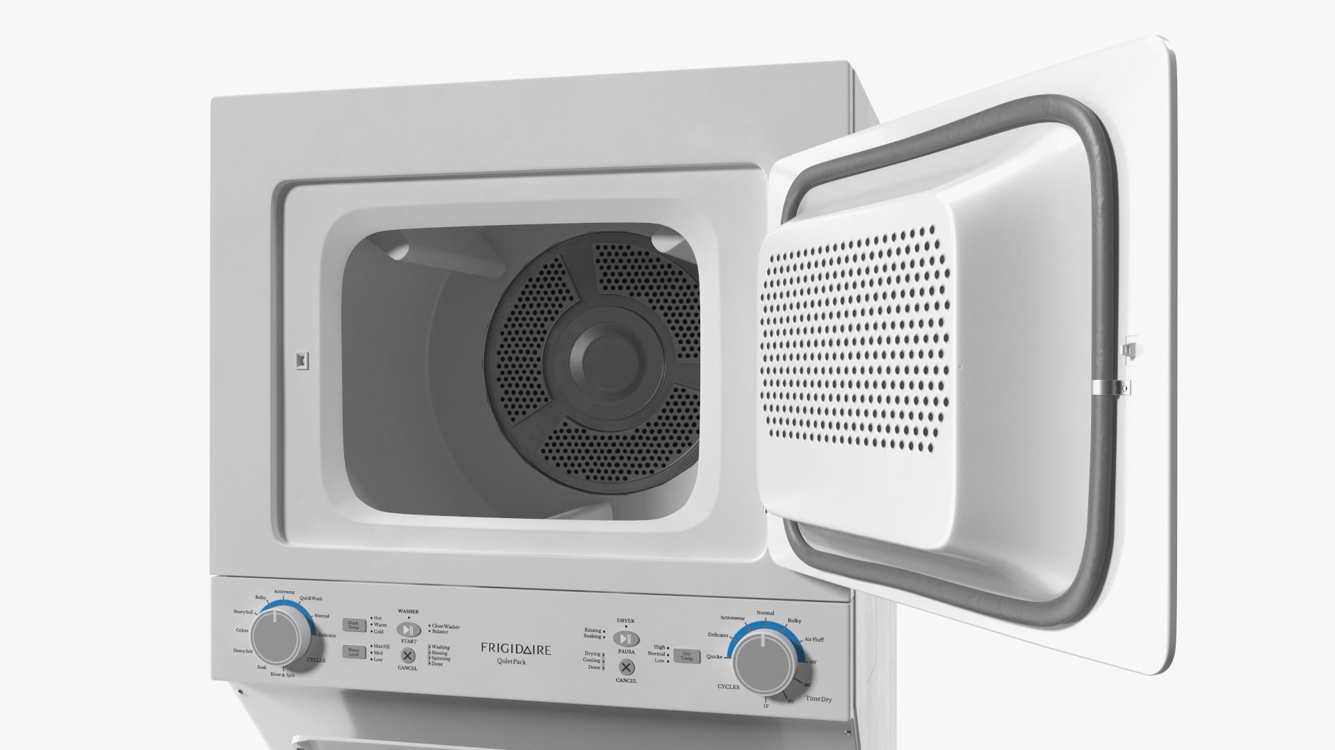 Frigidaire Washer Dryer Laundry Center 3D TurboSquid 2097634