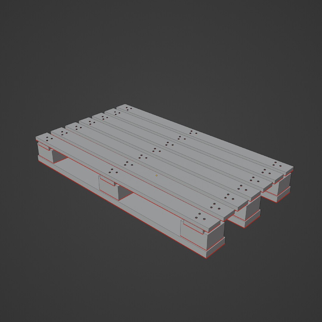 3D Wooden Pallet 01 Model - TurboSquid 2347991