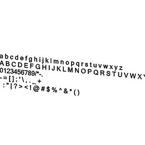 Microsoft Sans Serif font CAD data