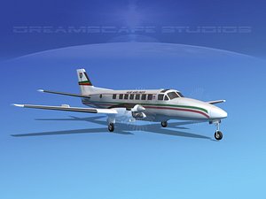 3d beechcraft airliner model