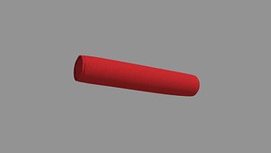 Neck Roll Pillow 3D model