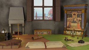 Historical Educational Game Assets 18 models model