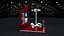 3 side open stand
