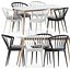 Laura chair and Tell Dining Table