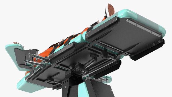 受刑者と致死注射台3Dモデル - TurboSquid 2430427