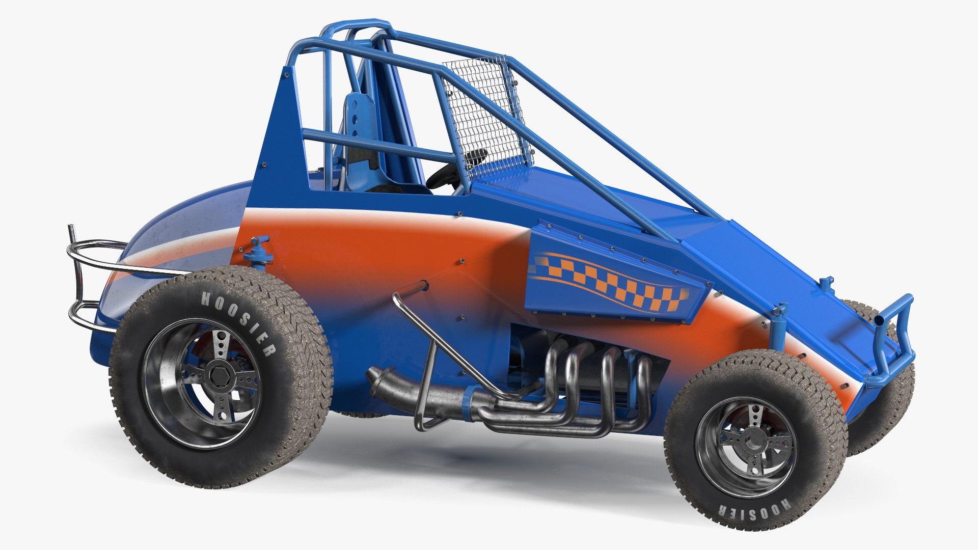 Sprint Car 3D model preview