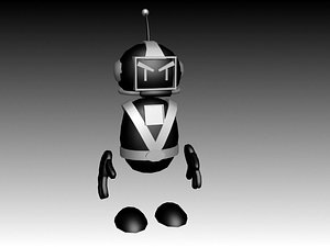 bomberman bomb 3d model