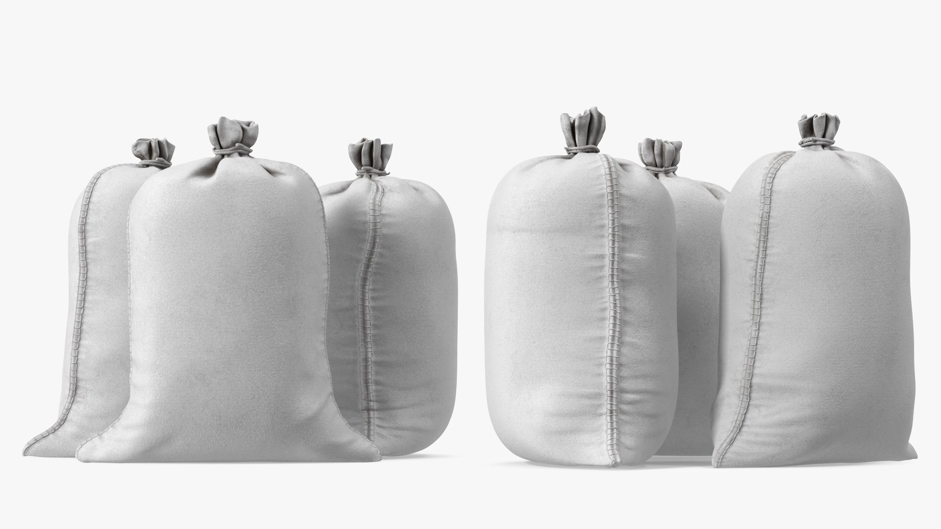 3D White Polypropylene Sandbags https://p.turbosquid.com/ts-thumb/Y6/J1Dfqu/d7/whitepolypropylenesandbagsc4dmodel007/jpg/1630285675/1920x1080/fit_q87/1323e488892bcfe27003cfdcb597027549fb02c5/whitepolypropylenesandbagsc4dmodel007.jpg