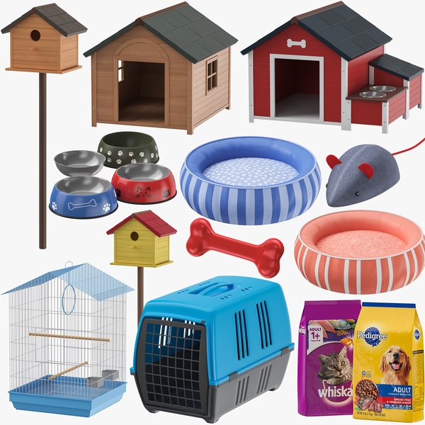 3D Pets Collection model