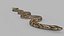 3D Pro Burmese Python Titanoboa Snake - 8k - 3d animated model