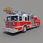 Aerial Ladders Fire Truck