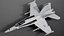 McDonnell Douglas FA-18C Hornet rigged