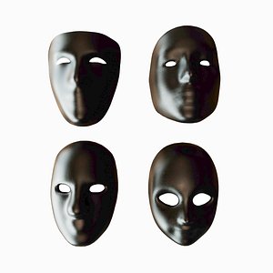 Human Masks Collection Smooth - 3D Assets 3D model