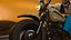 Motociclista con chopper: diseño de personajes estilizados