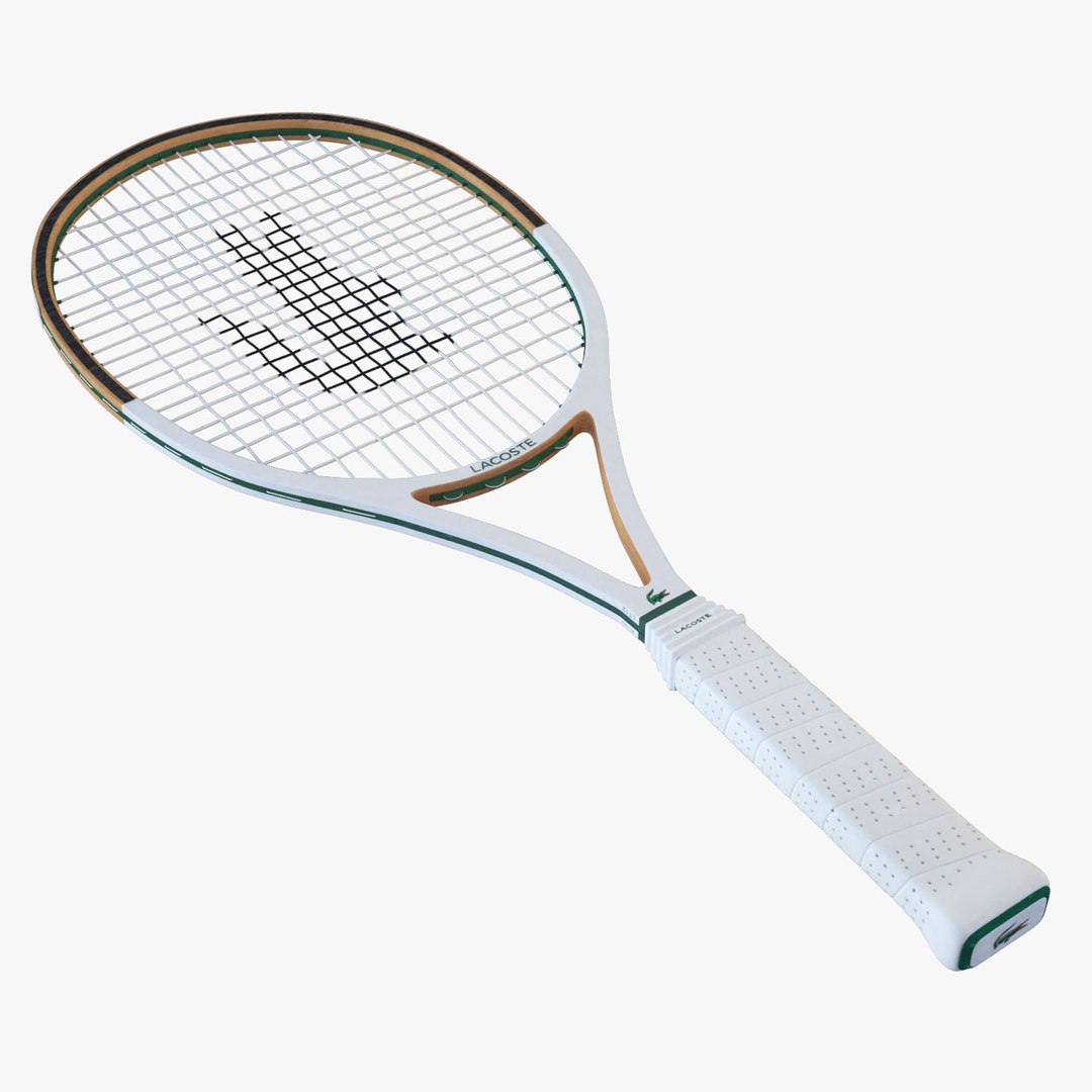 racket lacost 3d model