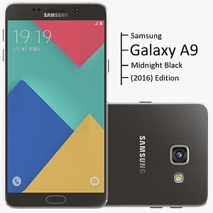 Samsung Galaxy A9 (2016) Midnight Black