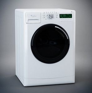 washing machine 3d model