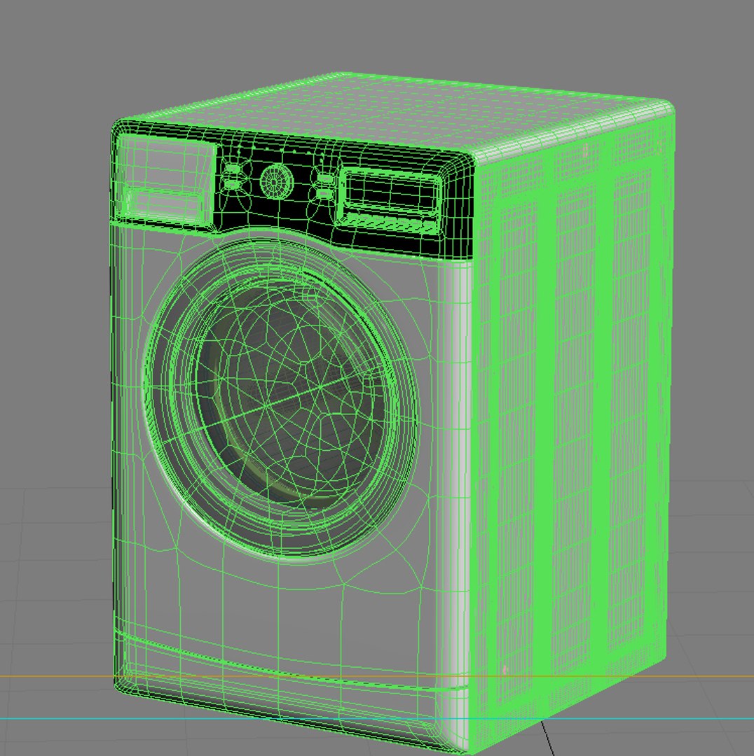 Washing Machine 3d Model