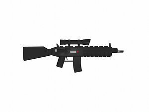 3ds lego m4 rifle scope
