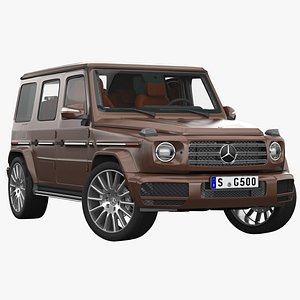 mercedes-benz g class interior 3D model