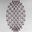 3D Hair Brush 02 model