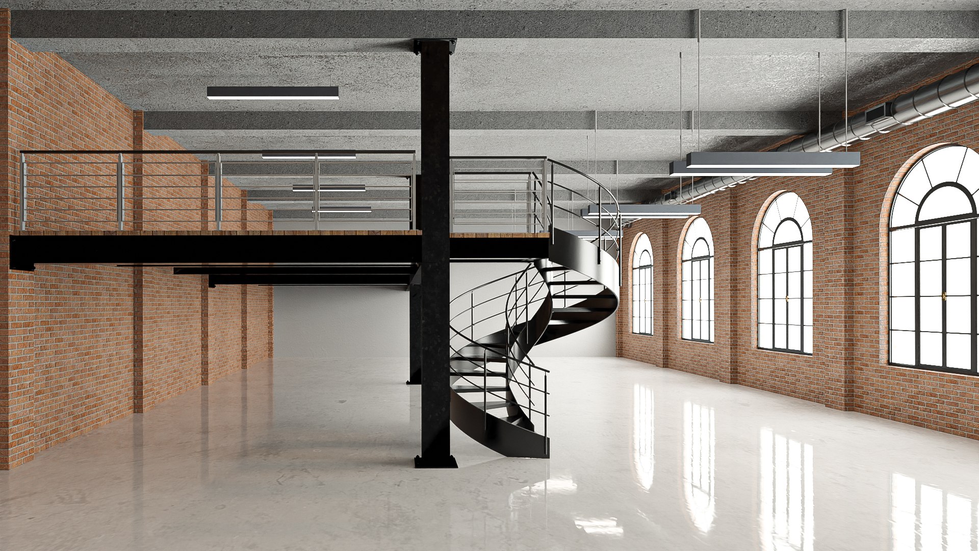 Industrial Loft Collection 7 Model - TurboSquid 2105418