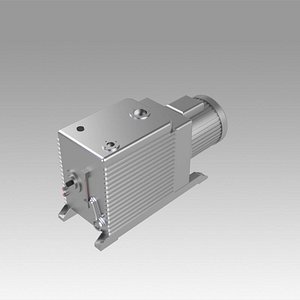 Rotary vane vacuum pump