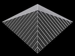 Roof structure 25O12 3D