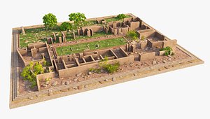 3D House of the Vestals Roman Forum
