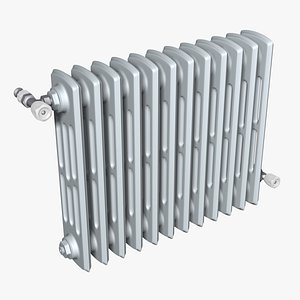 classic heating radiator 3D model
