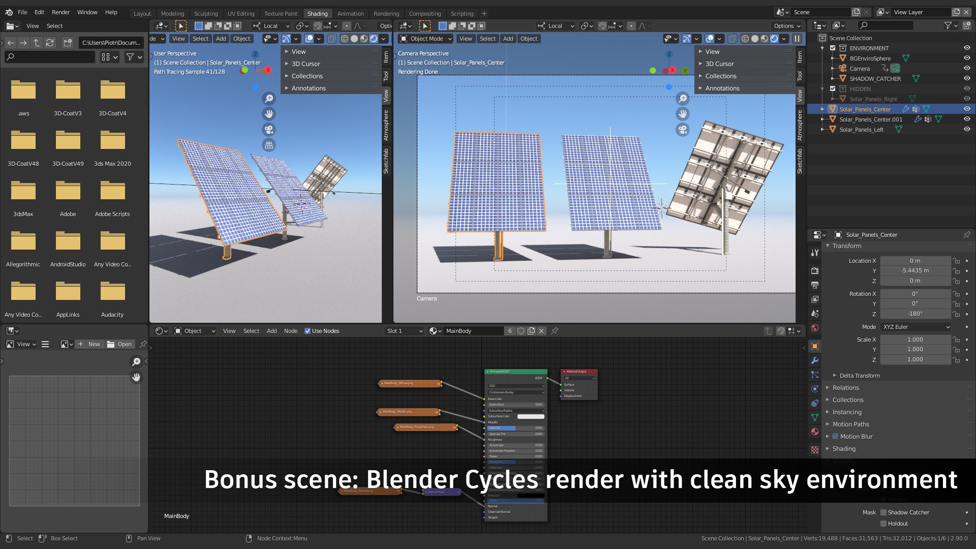 3D Solar Panels Model - TurboSquid 1998743