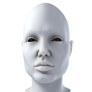 female head 3d model