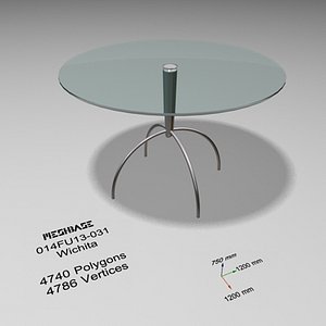 3ds max dining table - trash