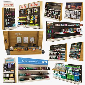 Pet Shop Shelves Collection 1