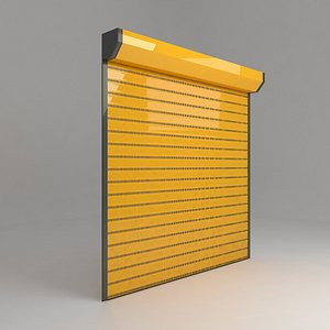 store garage door 3D model