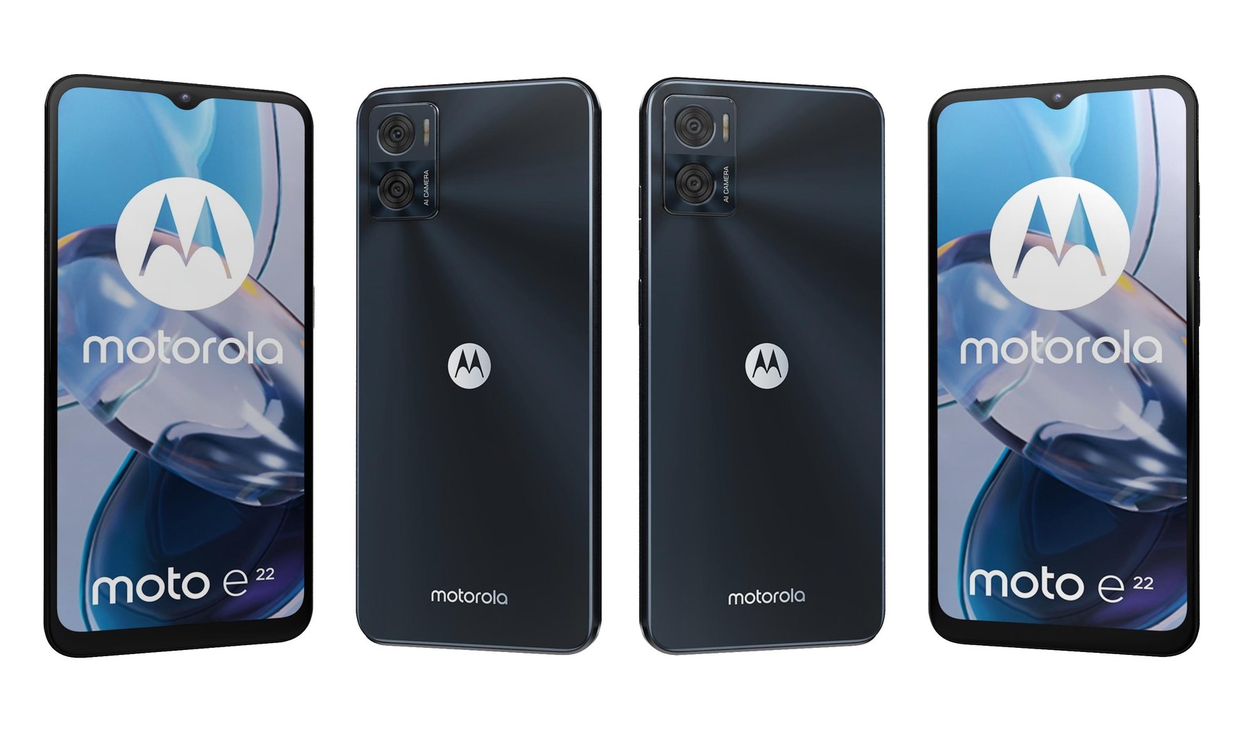 Motorola Moto E22 Black 3D Model - TurboSquid 1964475