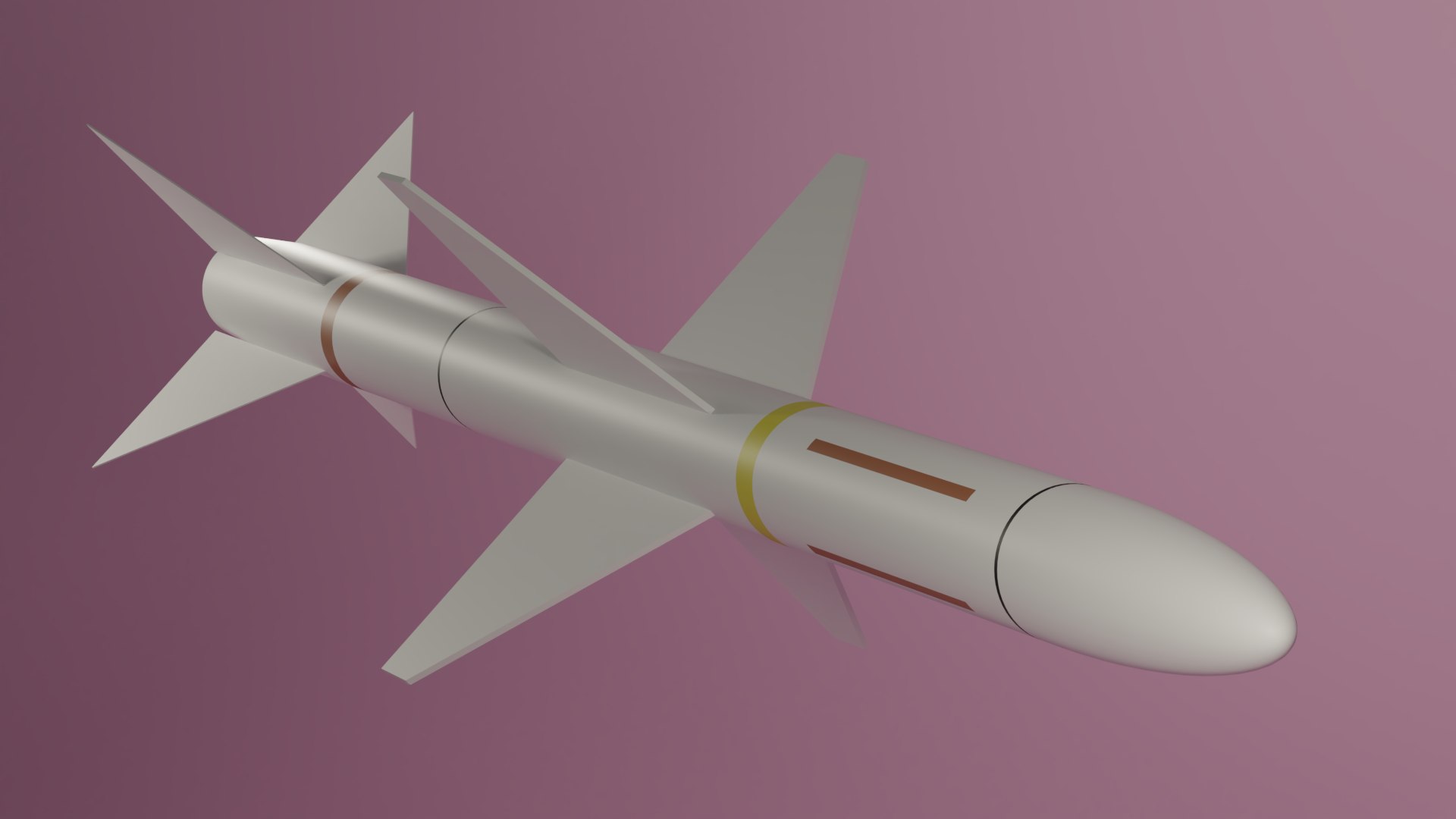 3D Missile Aim Ar Model - TurboSquid 1685626