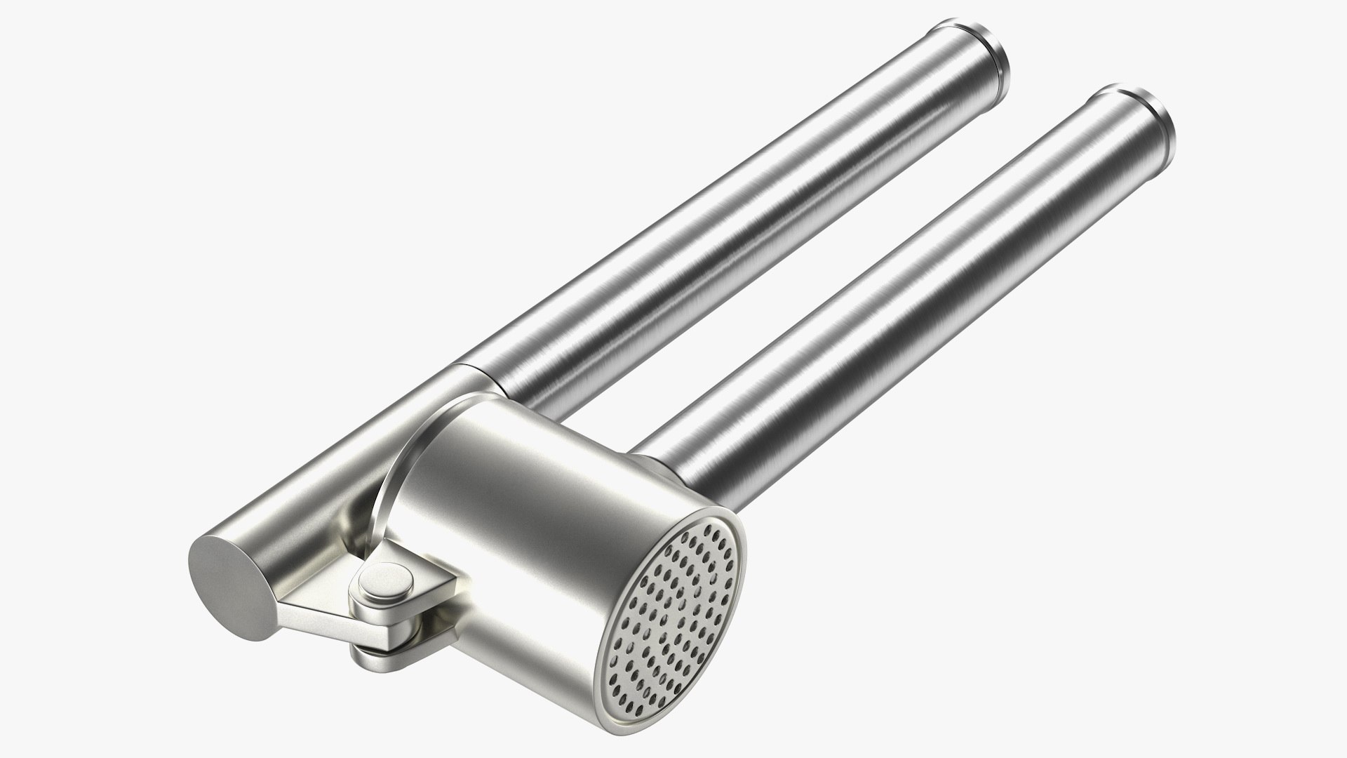 Garlic Press 3D model preview