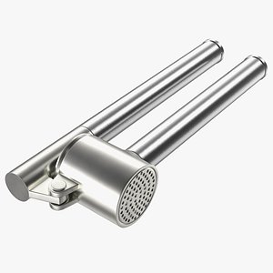 3D garlic press model